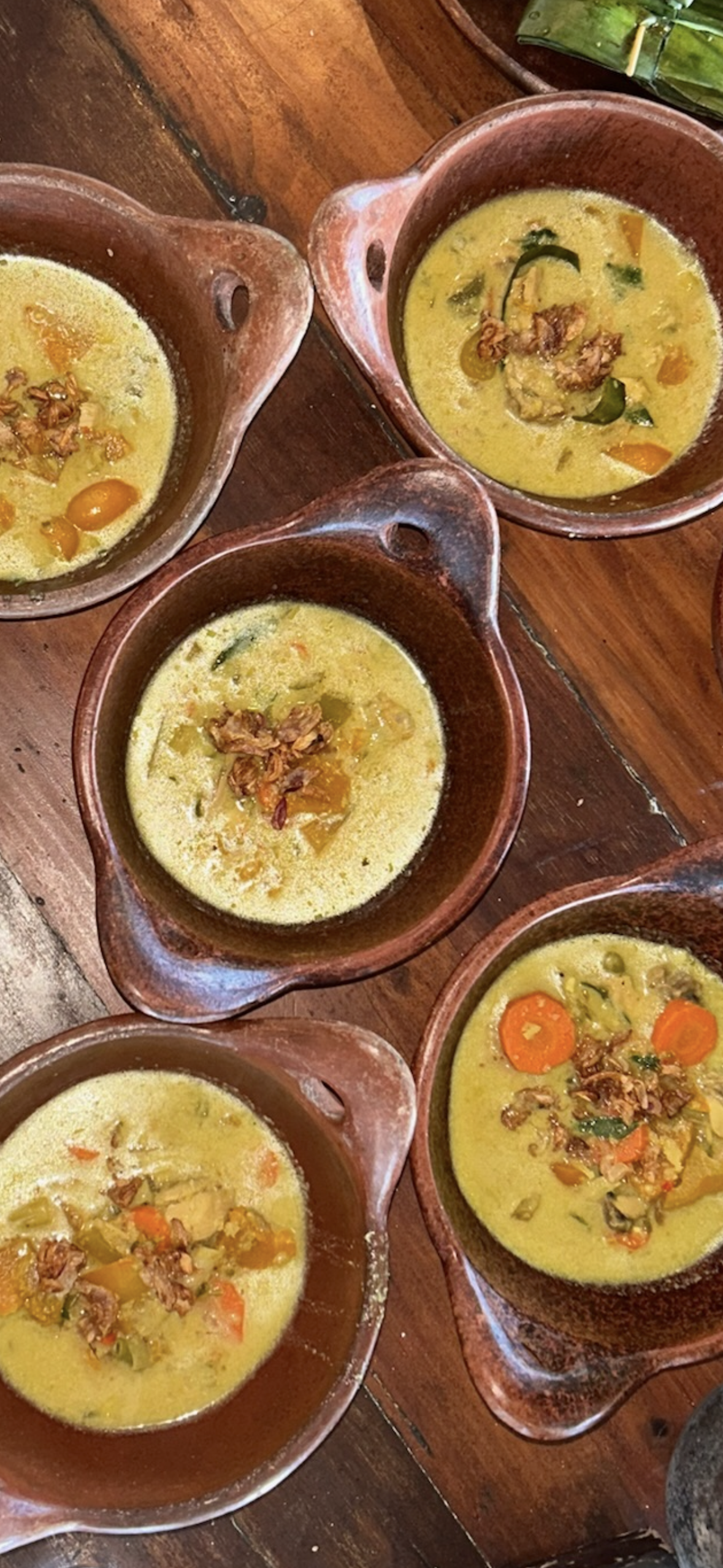 Green Indonesian chicken curry