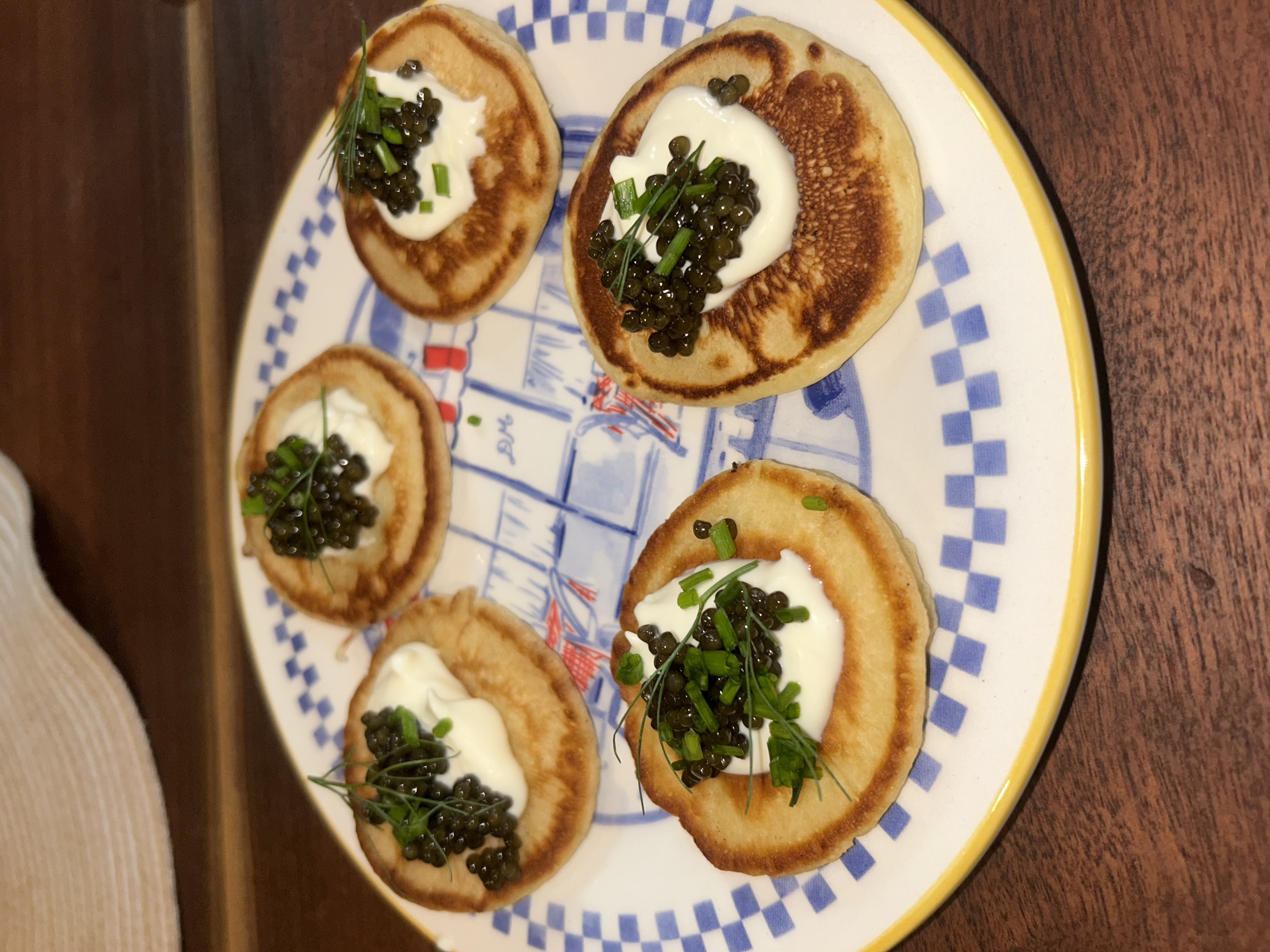 Caviar Blini