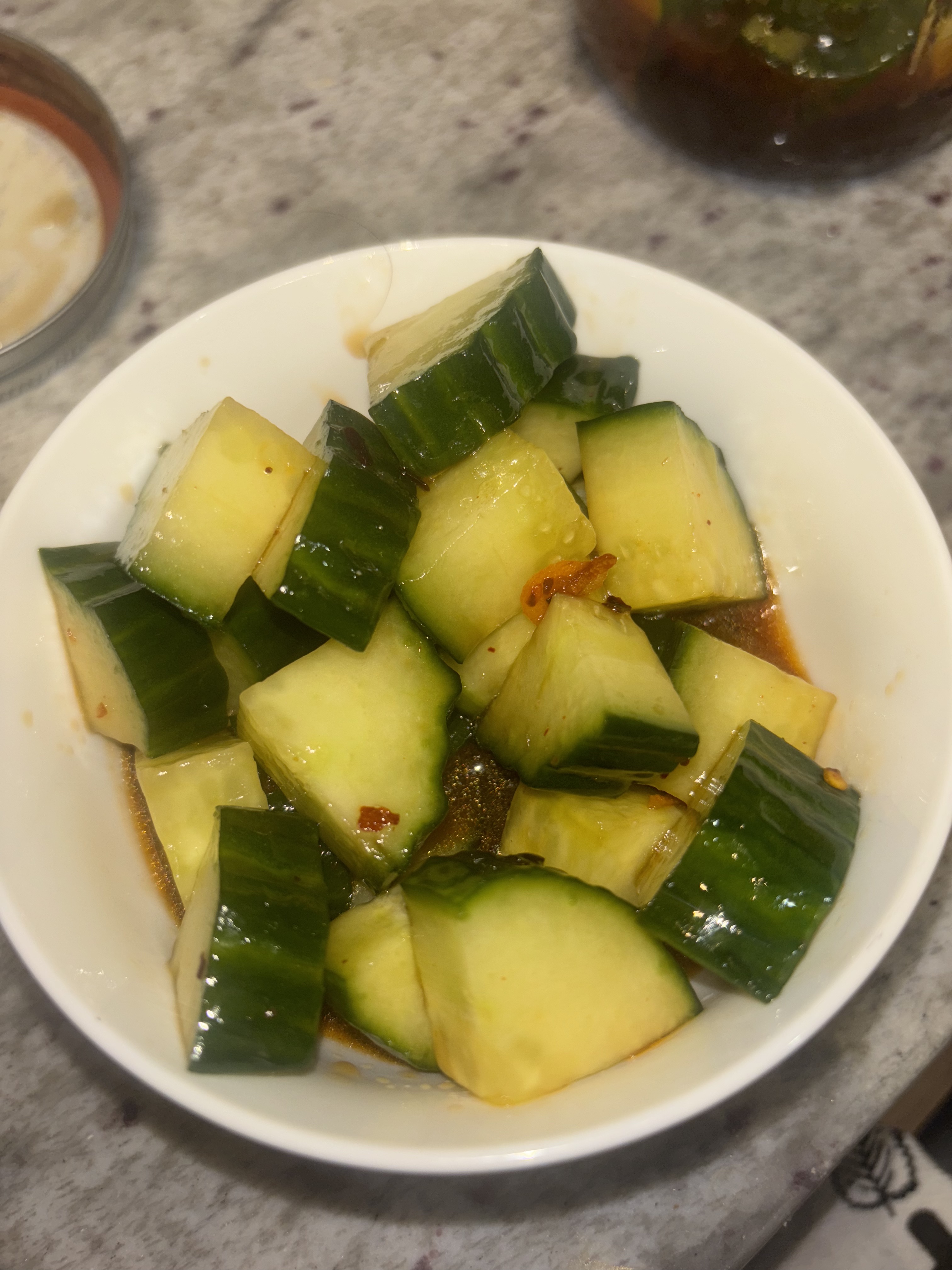 Cucumber salad