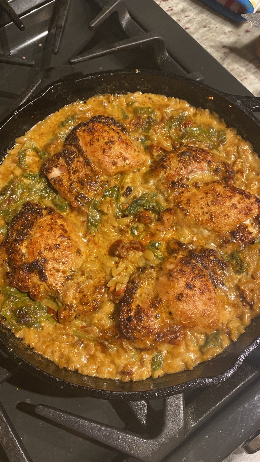 Orzo Skillet