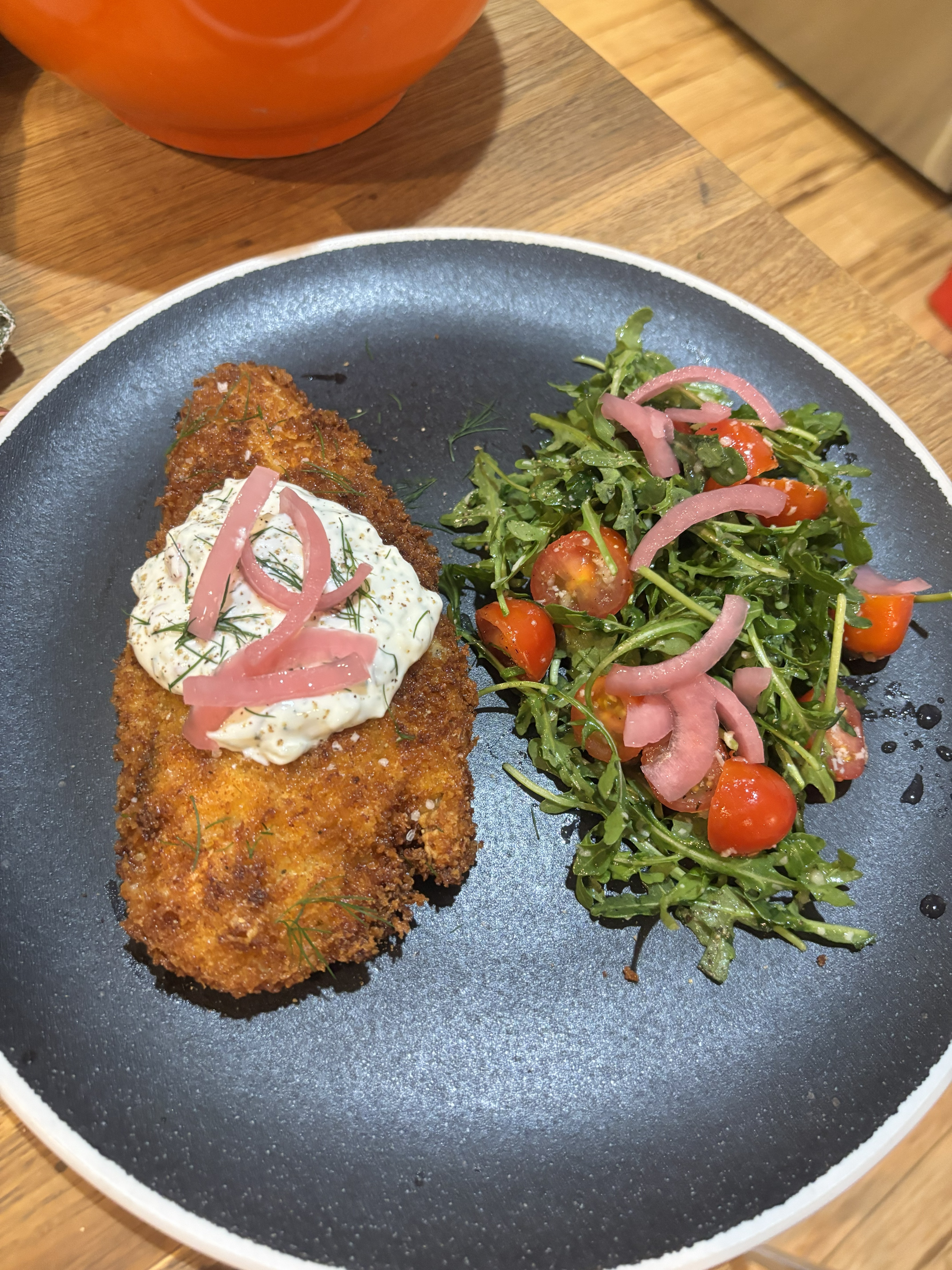 Dill Pickle Brined Chicken Cutlet