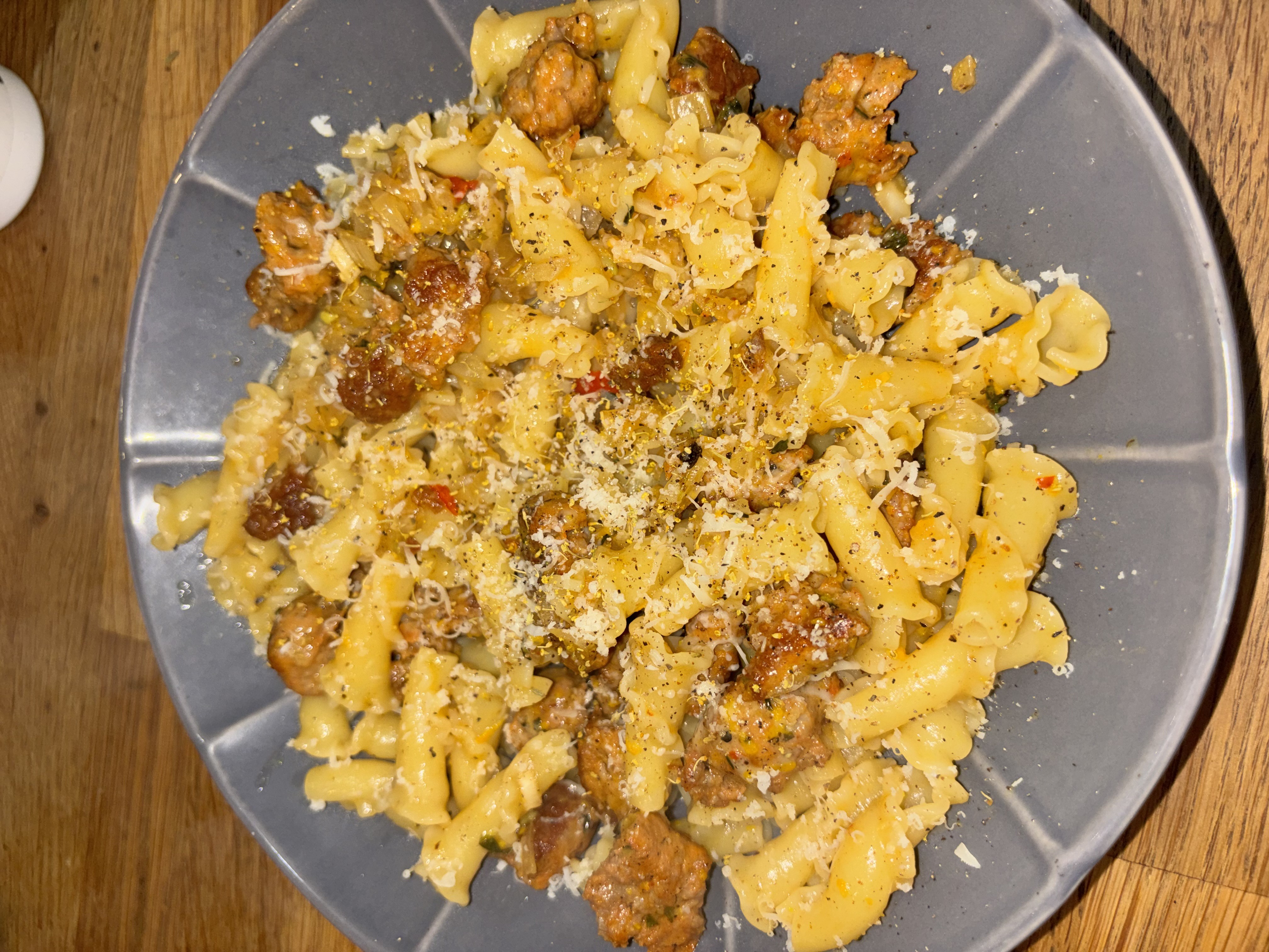 Orange Fennel & Sausage Pasta